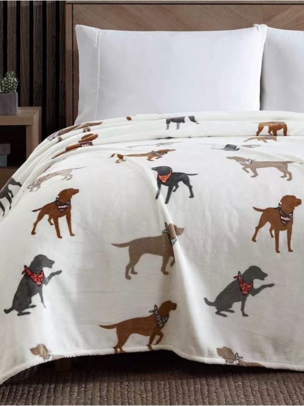 NWT Eddie Bauer Lab blanket full/queen